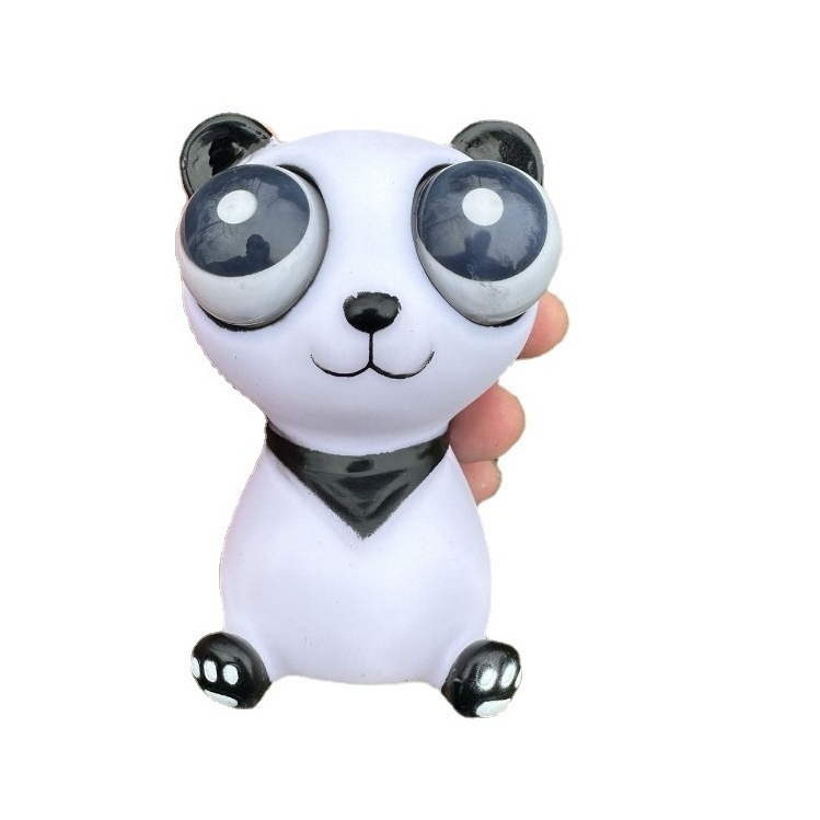 2023 Hot Selling  Animal Decompression Toys Glaring Panda Tricky Squeeze Stress Toy