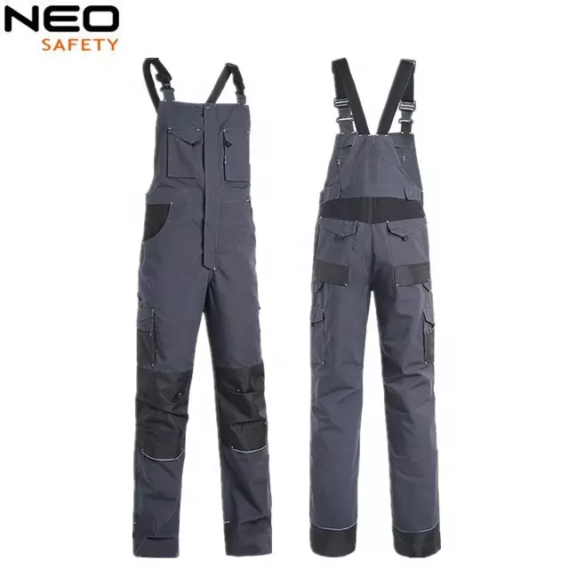 Workwear customized overalls cargo work pants safety bibpants construction work jumpsuits