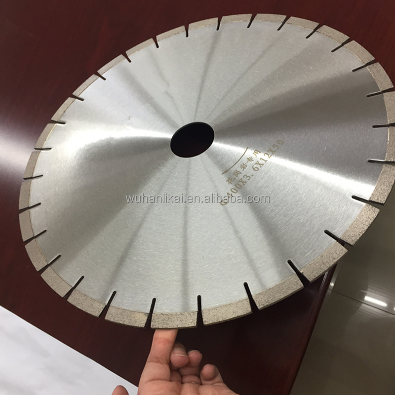 sintered large cutting disc 350mm saw blade  silent granite blade diamond asphalt cutting wheel