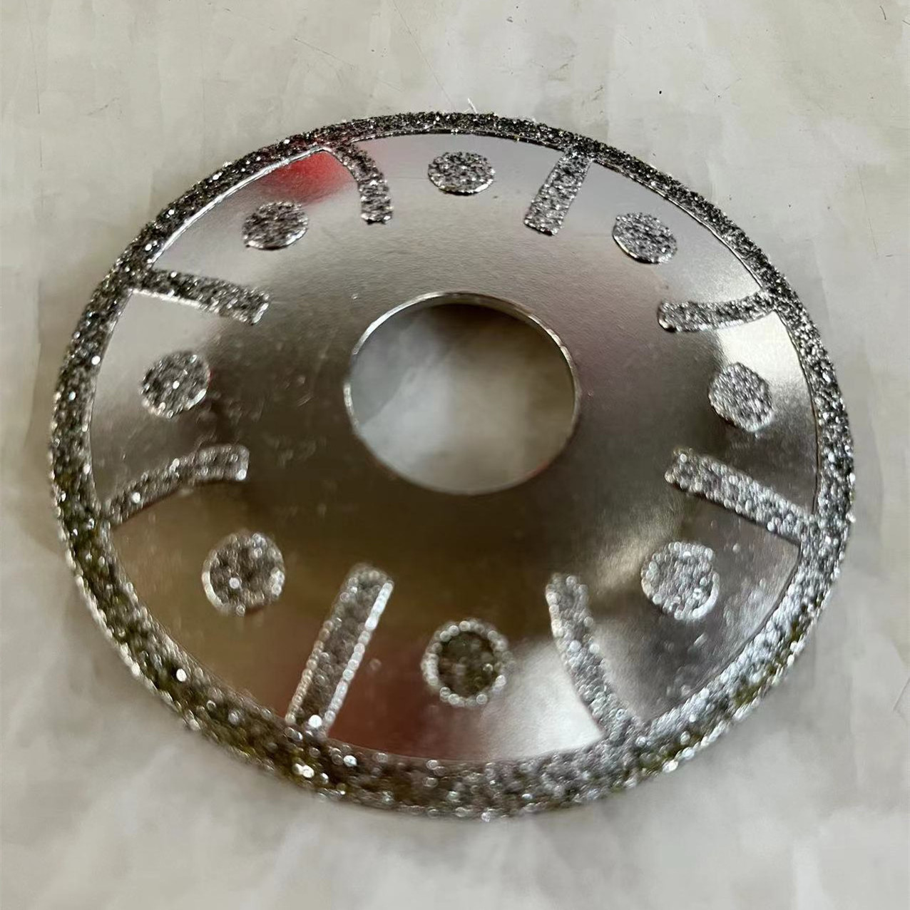 high quality 80 mm  high grinding efficiency diamond cup concave abrasive disc diamond stone saw blade