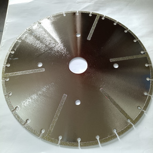 16 inch  diamond glass cutting disk  electroplated   cutting disk diamond disc for cutting glass