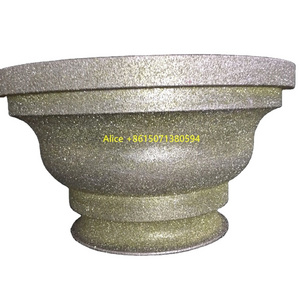 flexible abrasive turbo profil Segmented Porcelain Hardware Lapidary Concrete Agate Diamond Resin Grinding WHEELS