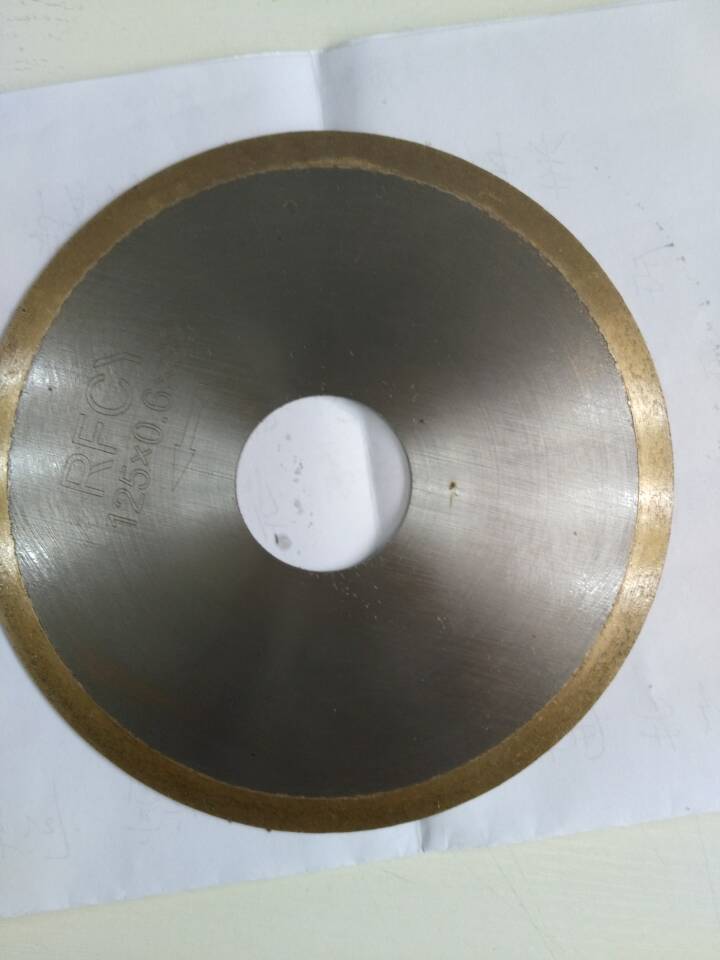 150mm Metal bond super thin diamond disc for gem deryl lapidary saw blade