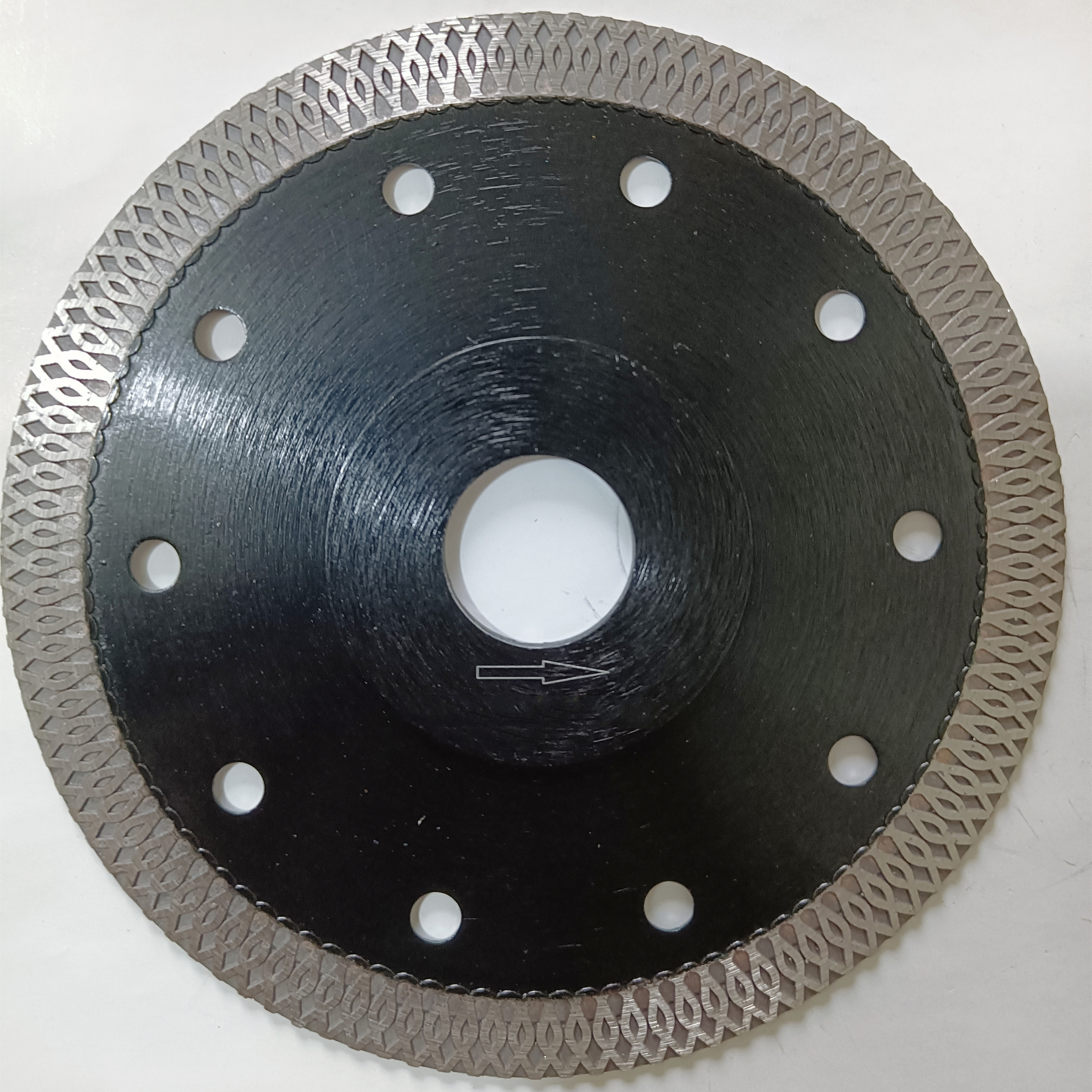 5 inch  thickness 1.2mm hot/cold press diamond tile saw blade porcelain sinter  turbo cutting  tile  cutting disc