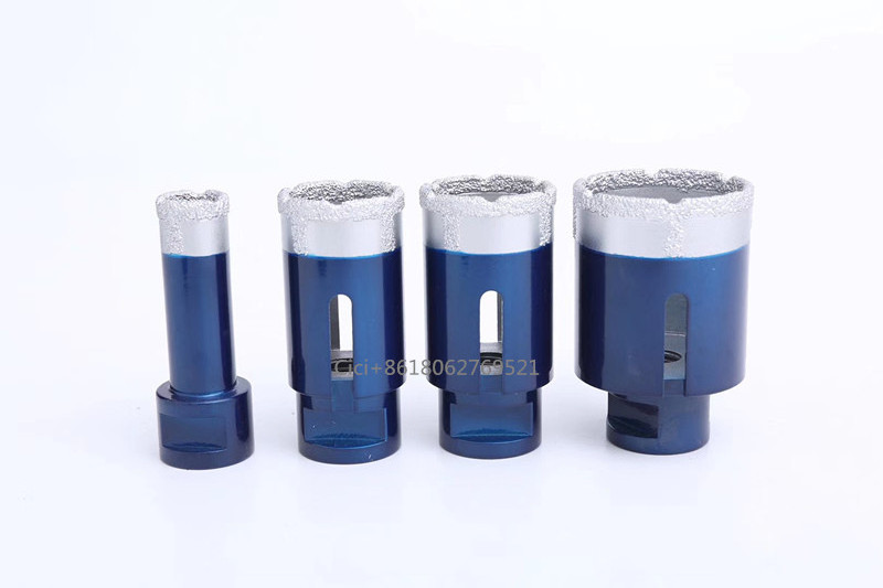 Vacuum Brazed Diamond CNC Carving Tools Diamond Finger Router Bits for Polishing Granite Marble Concrete