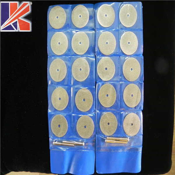 25 35 45  mm small mini  diamond  electroplated cutting disc blade for glass gemstone