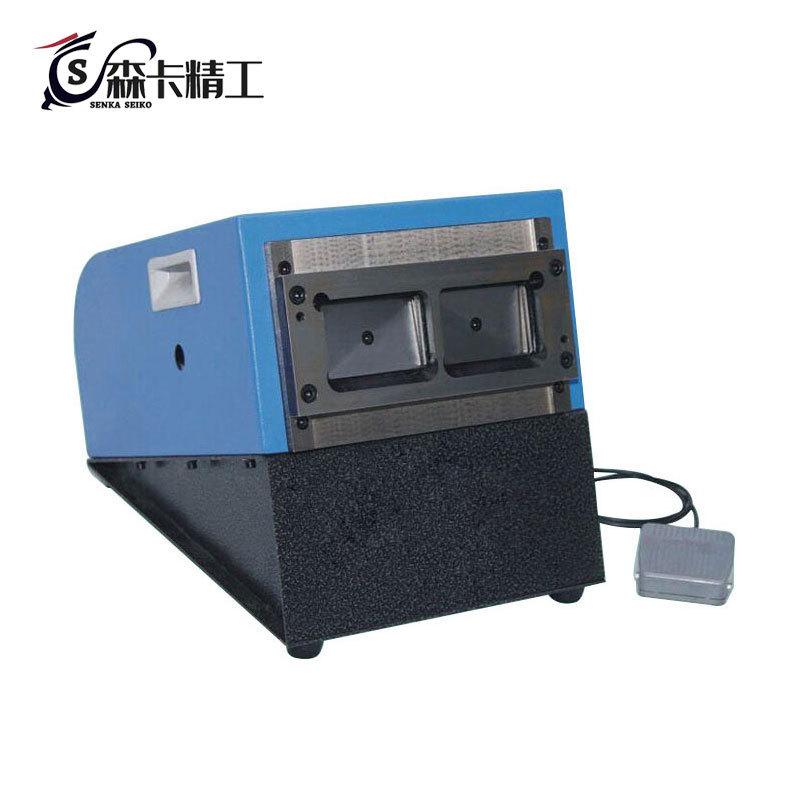 Desktop Electric Two Dies Standard ID Card Cutter Press Machine