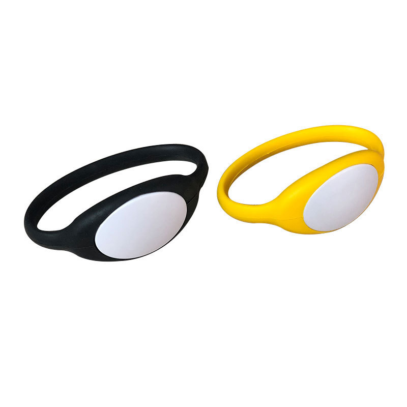 Exchangeable RFID NFC Mini Card Insert Silicone Payment Wristband