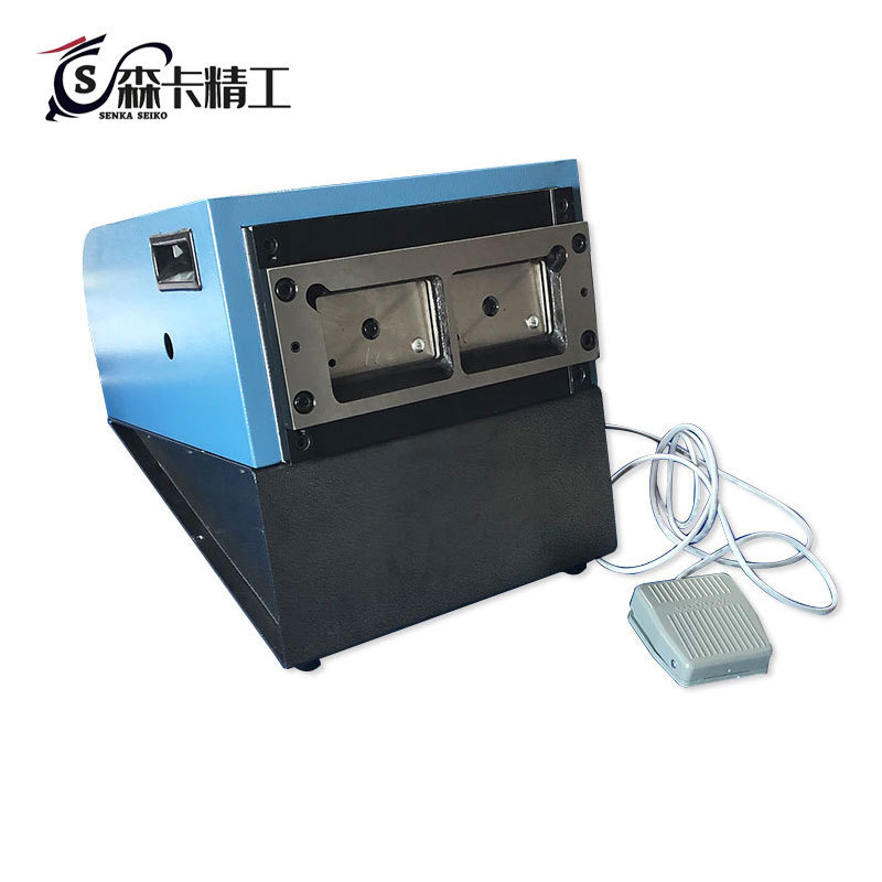 Desktop Electric Two Dies Standard ID Card Cutter Press Machine