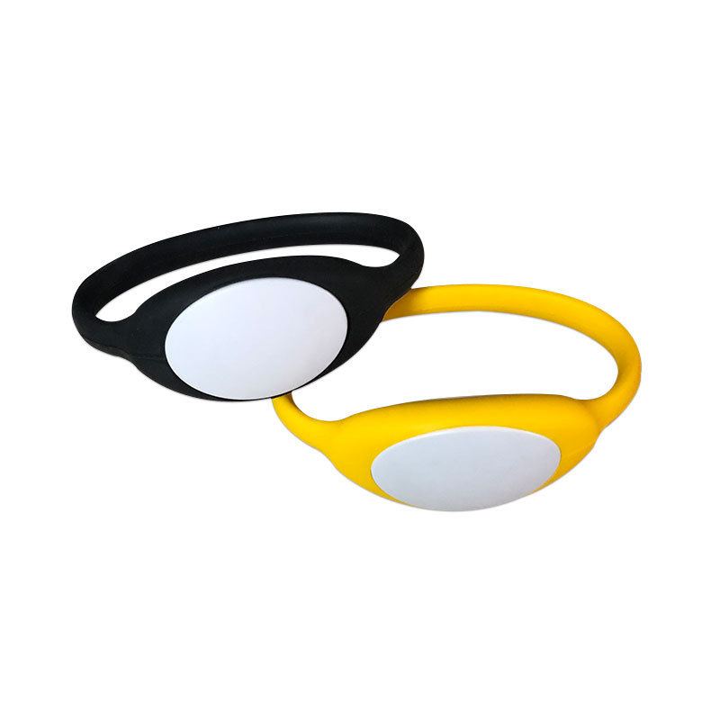 Exchangeable RFID NFC Mini Card Insert Silicone Payment Wristband