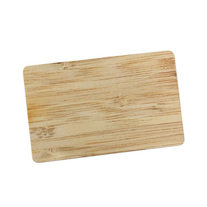 Custom Printing NFC Bamboo RFID Wooden Card Chip