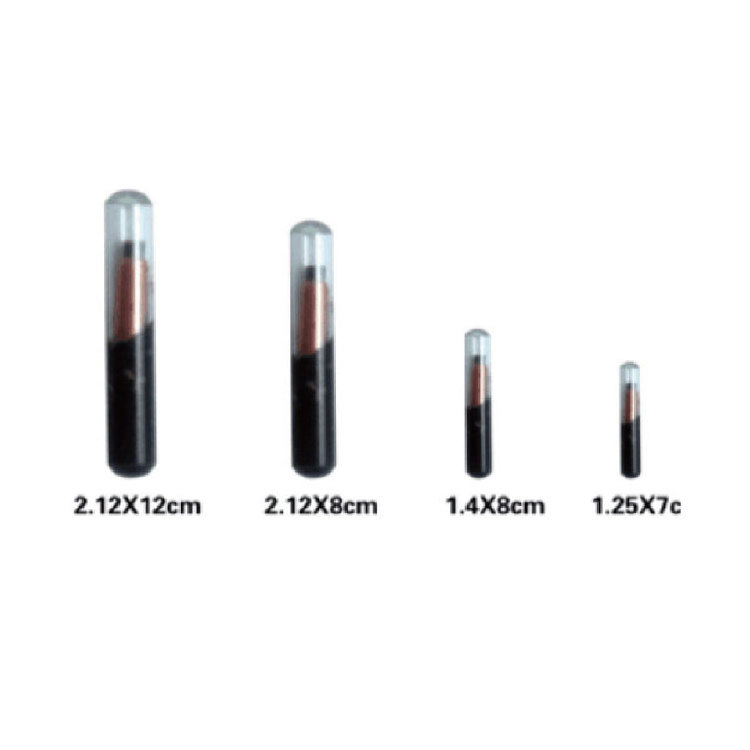 Microchip 134.2KHz implantable rfid animal tag injectable glass label