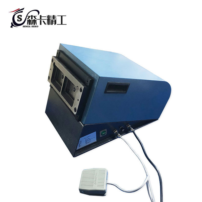 Desktop Electric Two Dies Standard ID Card Cutter Press Machine