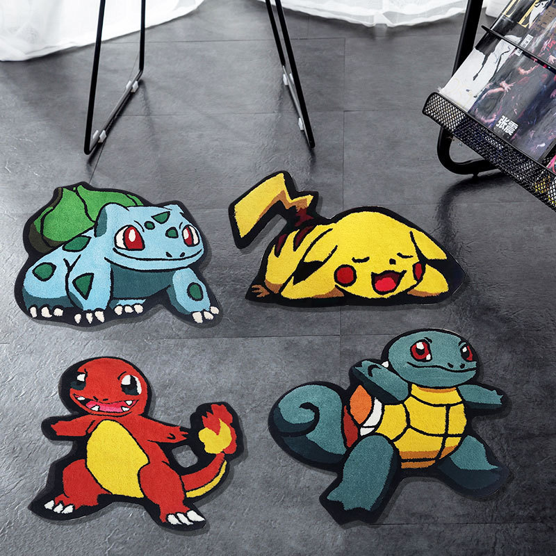 custom carpet with logo home decora hand tufting rug Cute cartoon tufted rug anime rugs carpet