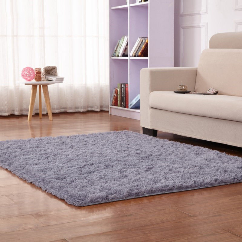 High quality polyester shaggy carpet luxury living room area rugs fluffy carpet machine making shaggy rug