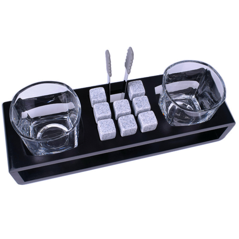 Prrmium quality new design whiskey glass with cigar holder