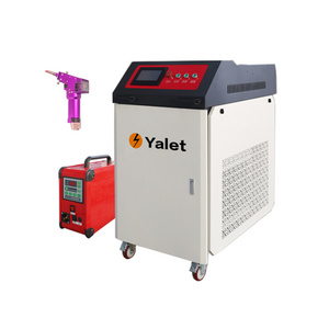 Yalet Handheld 1000w 2000w 3000w handheld laser welding machine  price for steel metal stainless aluminum