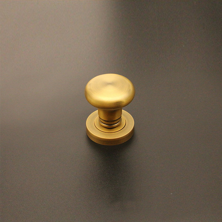 Modern Privacy Bathroom Interior Matte Black Zinc Knob Set Bronze Door Handle Lock Contemporary Door Knob Lock