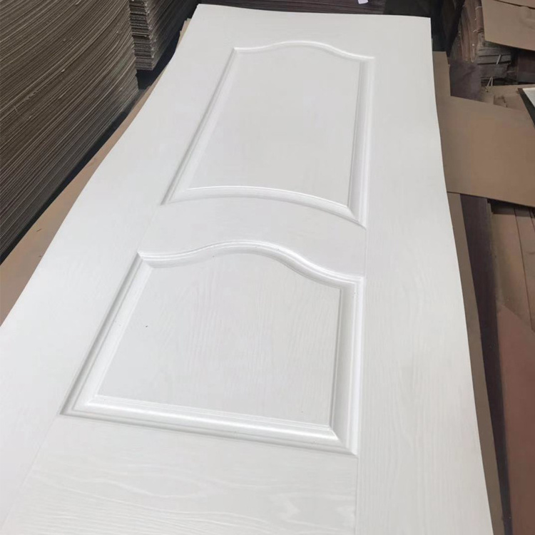 Wood Composite PVC Garage Door Panels Sale Solid Wood Panel Door White Primer Door Skin