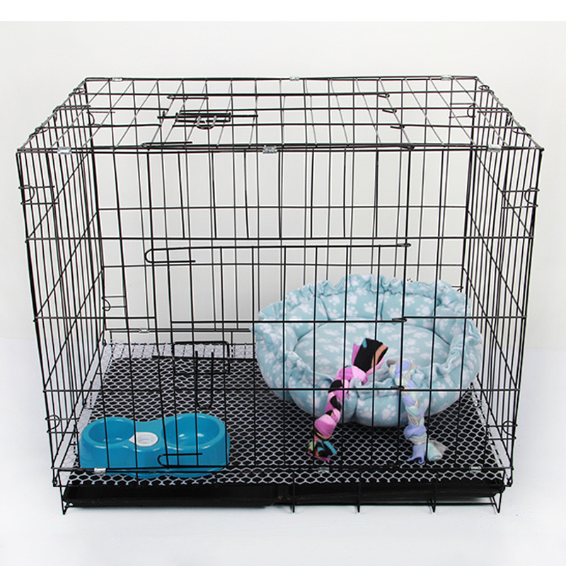 Premium Bold Folding Pet Cage for Medium and Small Dogs Indoor Toilet Manufacturer Processing Dog Cage