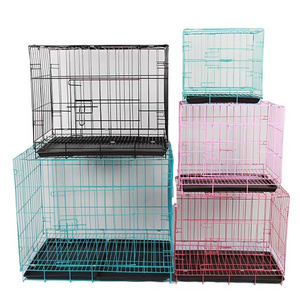 Premium Bold Folding Pet Cage for Medium and Small Dogs Indoor Toilet Manufacturer Processing Dog Cage