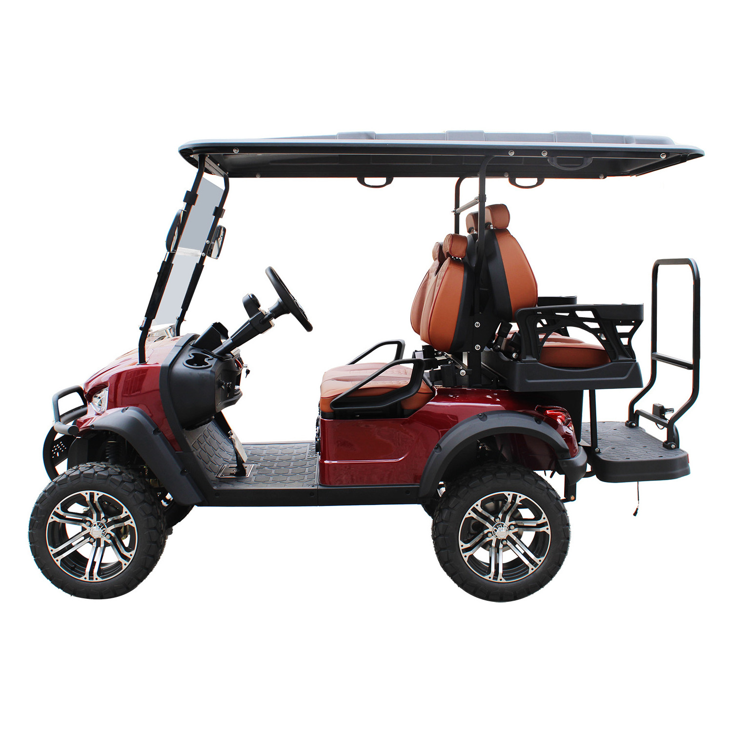 2+2 Electric Golf Kart Buggy Car 4 Seater Battery Operated Golf Cart