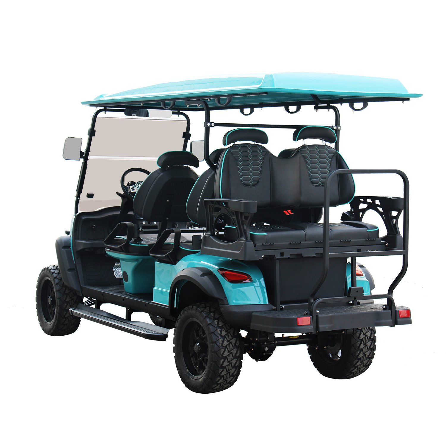 6 seater Lithium 48v Golf Cart Battery Golf Cart Car 4+2 Seats Buggy Club Car Electric Golf Carts