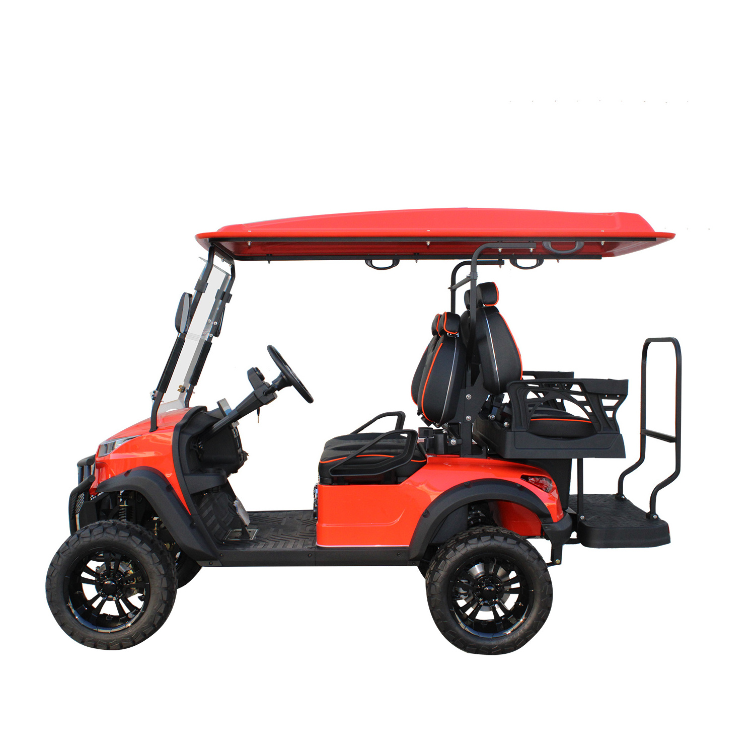 Free Color Logo Custom Electric Gasoline Lifted Golf Carts 2 4 6 8 10 Seats Petrol 4x4 Off Road Golf Buggies