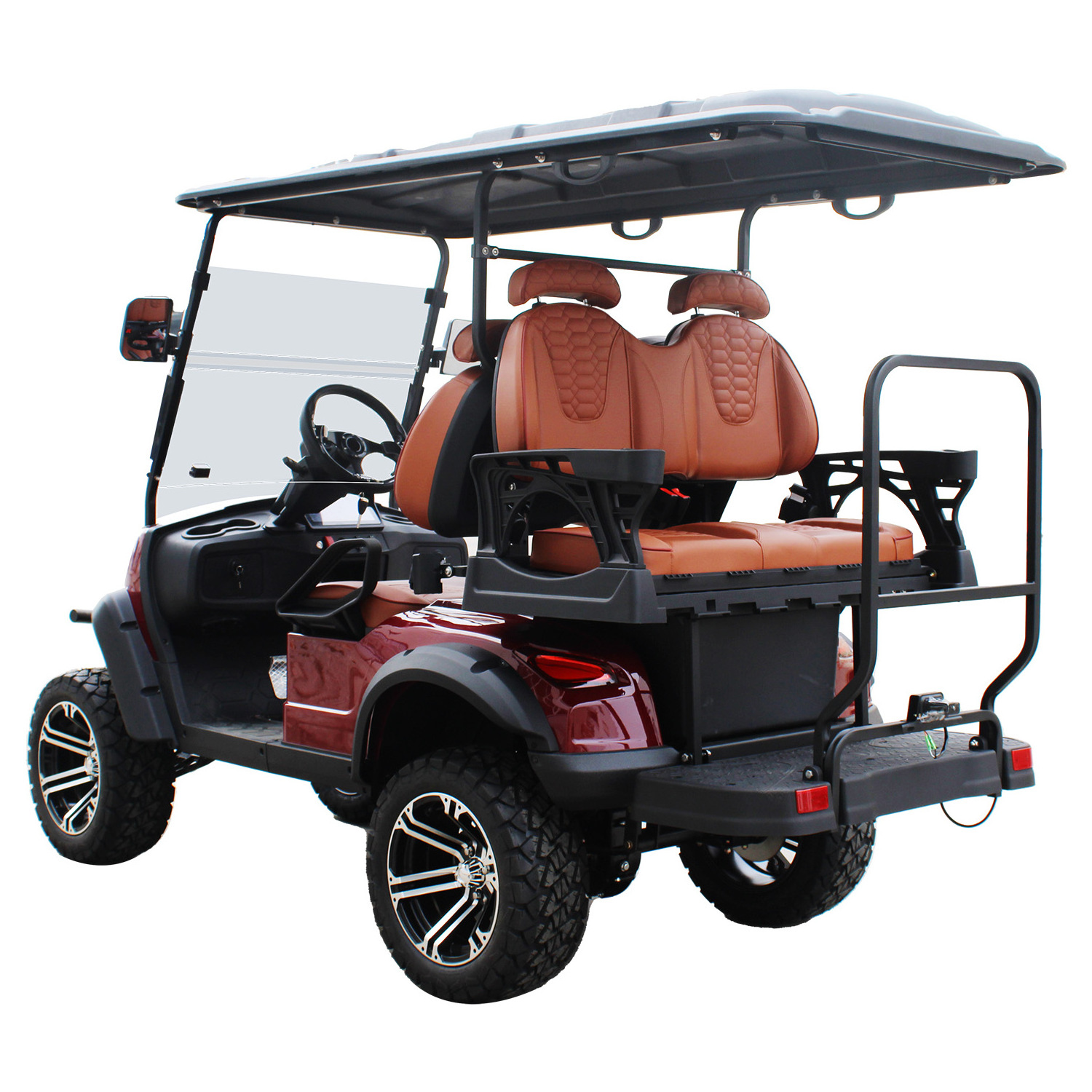 2+2 Electric Golf Kart Buggy Car 4 Seater Battery Operated Golf Cart