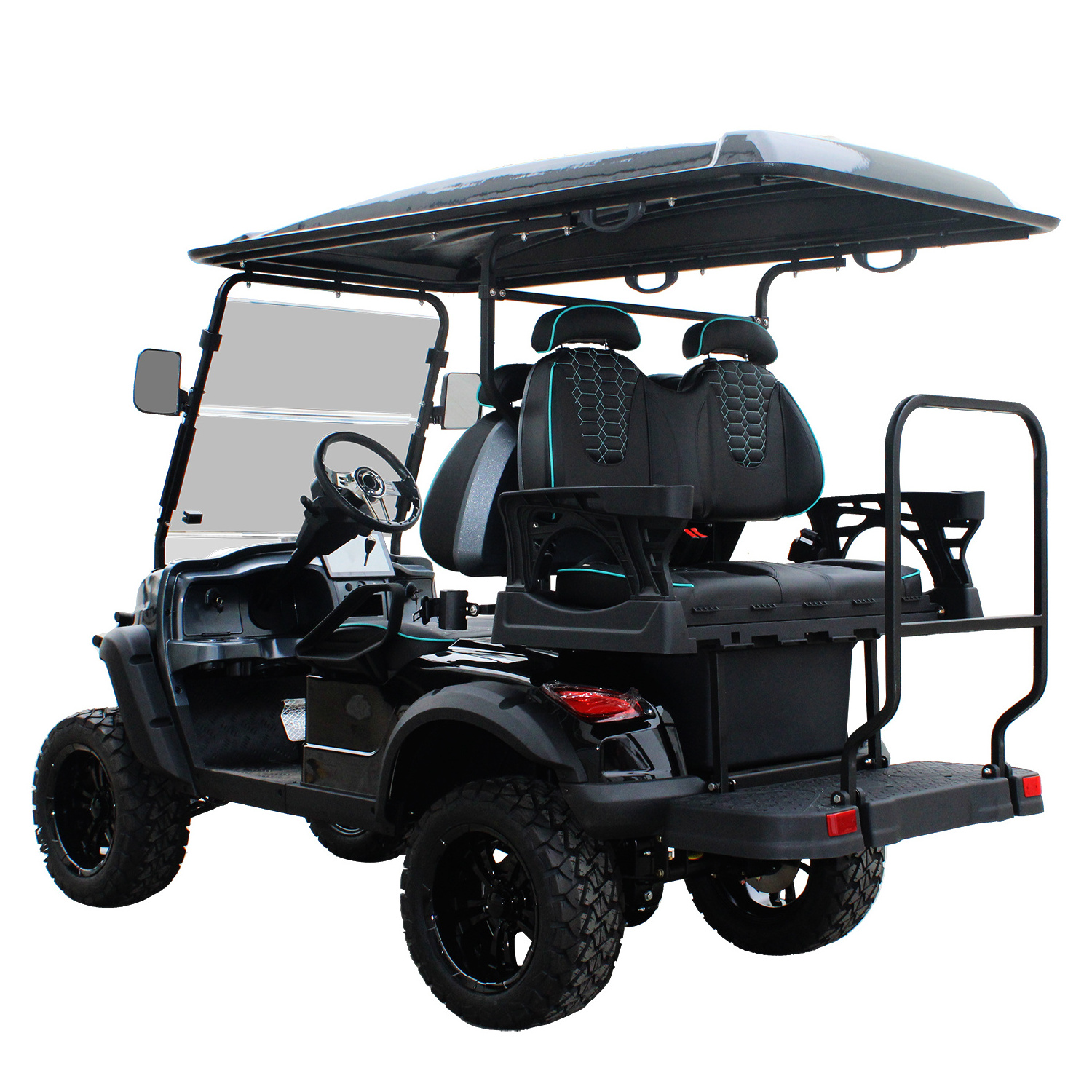 Golf Carts 2+2 Seater Electric Golf Cart Scooter