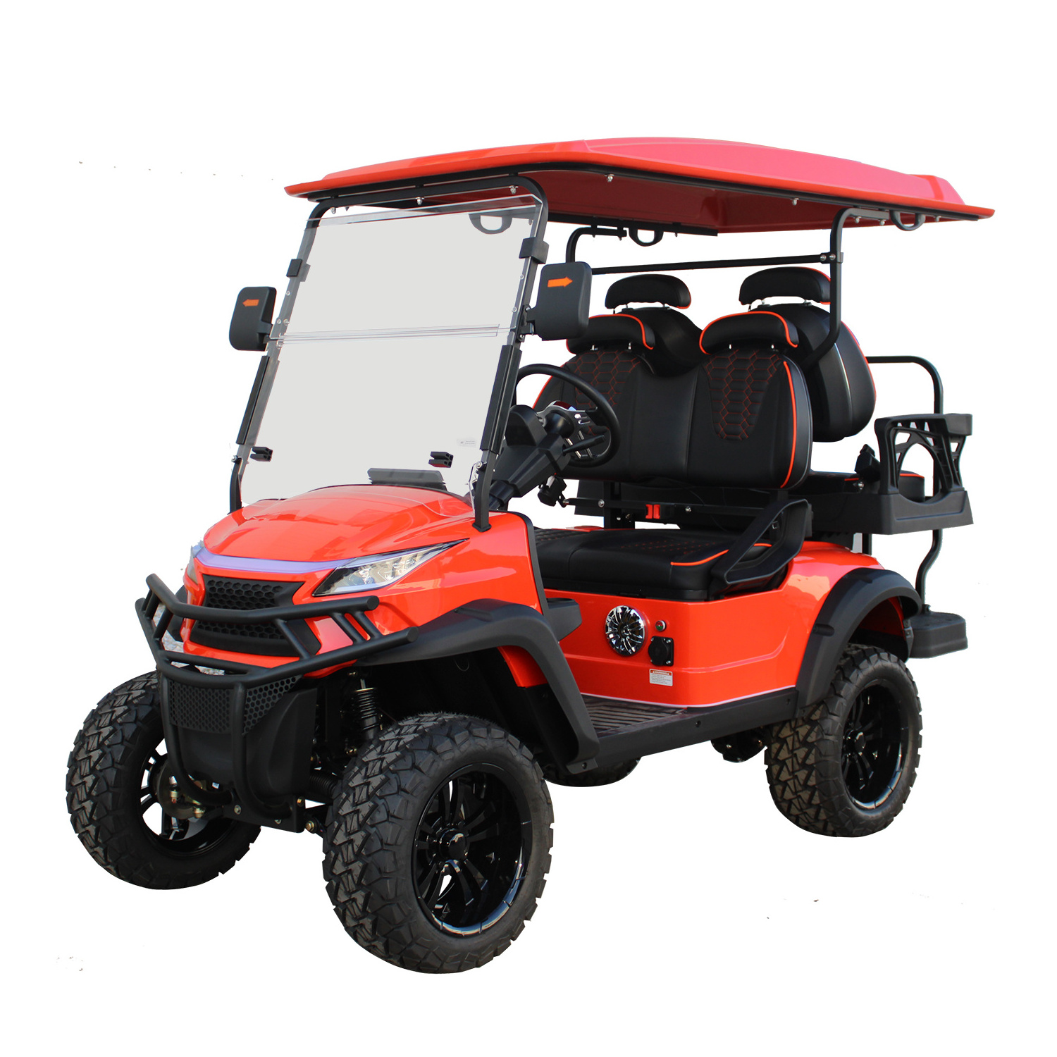 Free Color Logo Custom Electric Gasoline Lifted Golf Carts 2 4 6 8 10 Seats Petrol 4x4 Off Road Golf Buggies