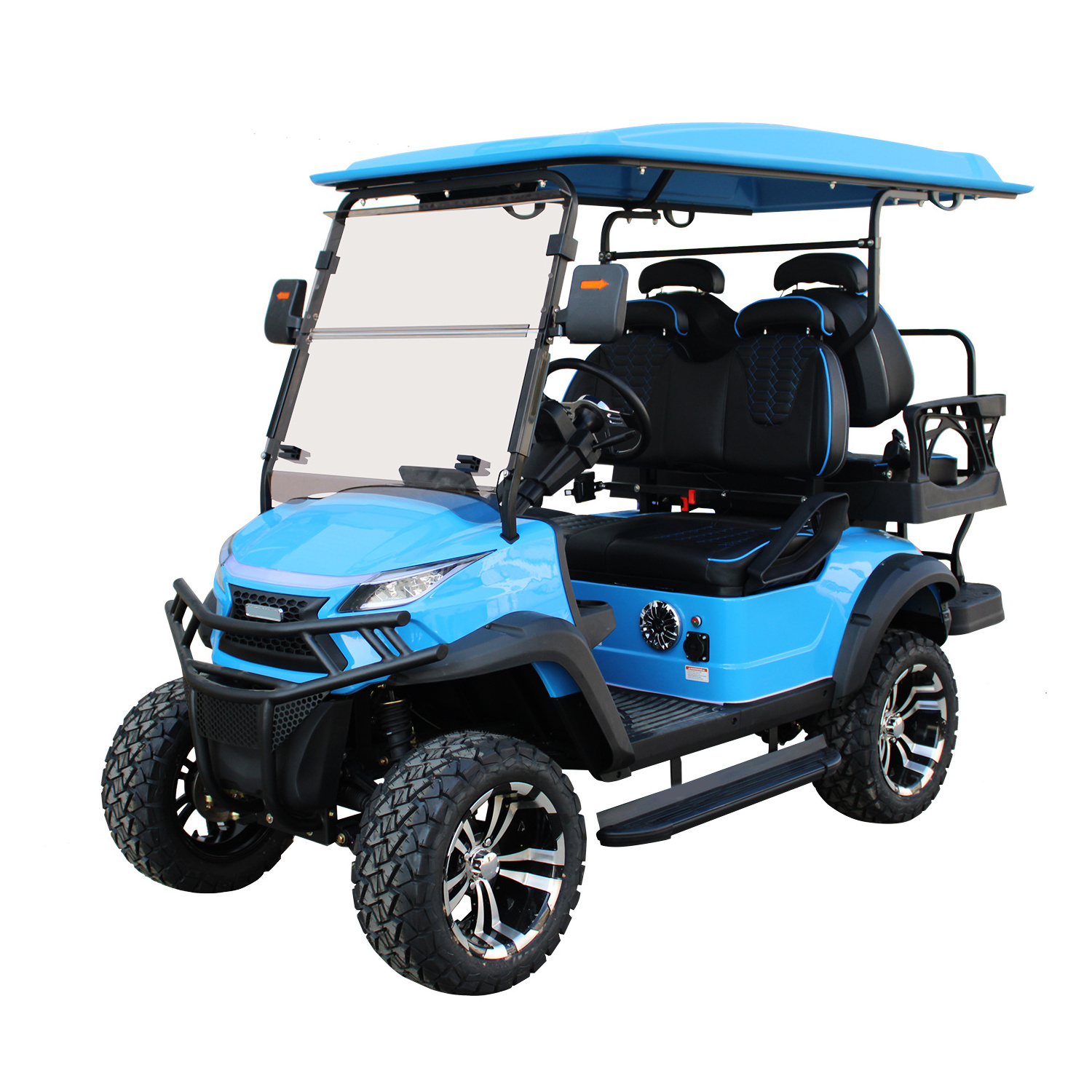 OEM Service Accepted 2+2 Seats Electric Club Car Classic Car And Golf Cart With Battery