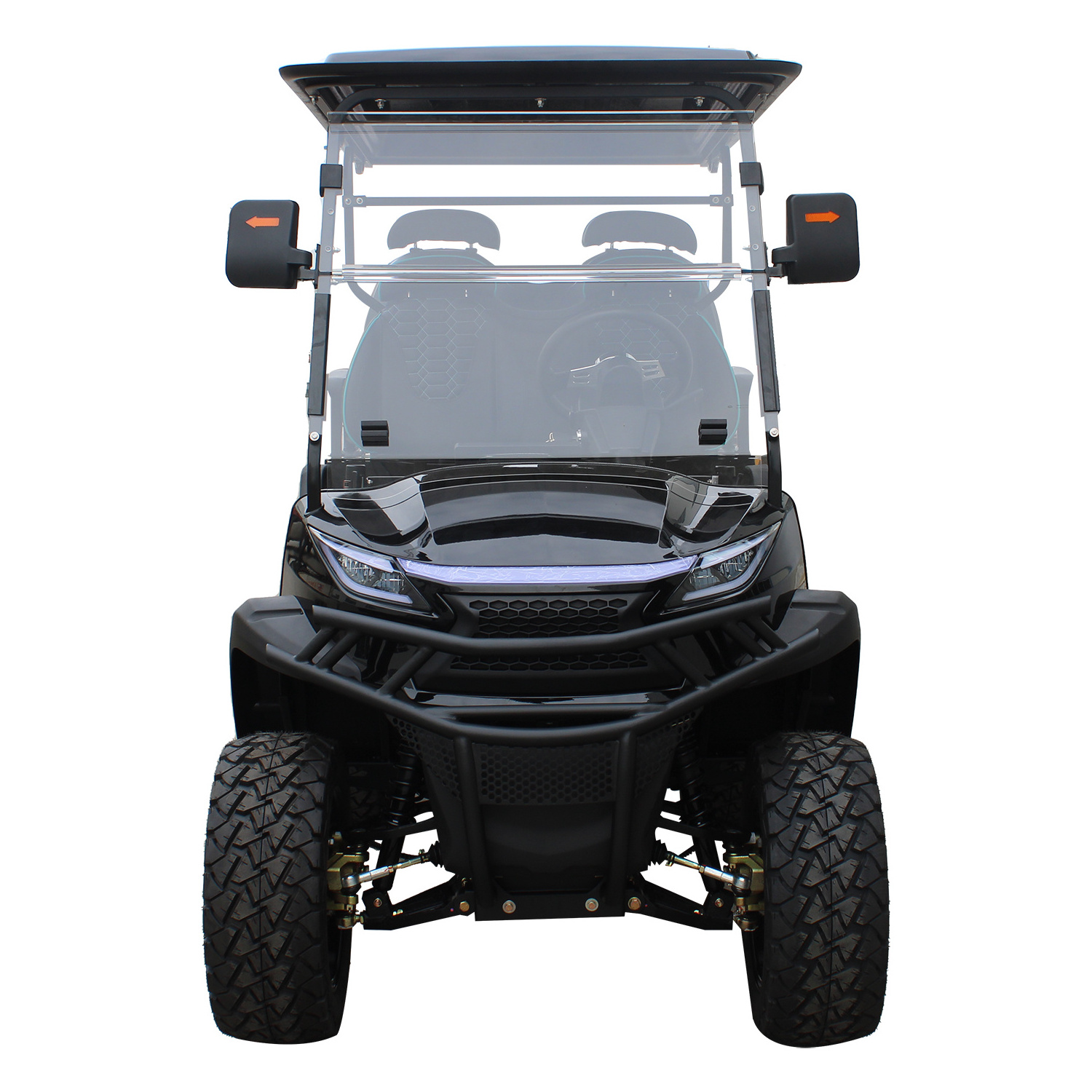 Cheap Chinese Electric Golf Carts For Sale 4 Seater Lithium 72V Battery Wholesale Price Explore Club Golf Cars Buggies