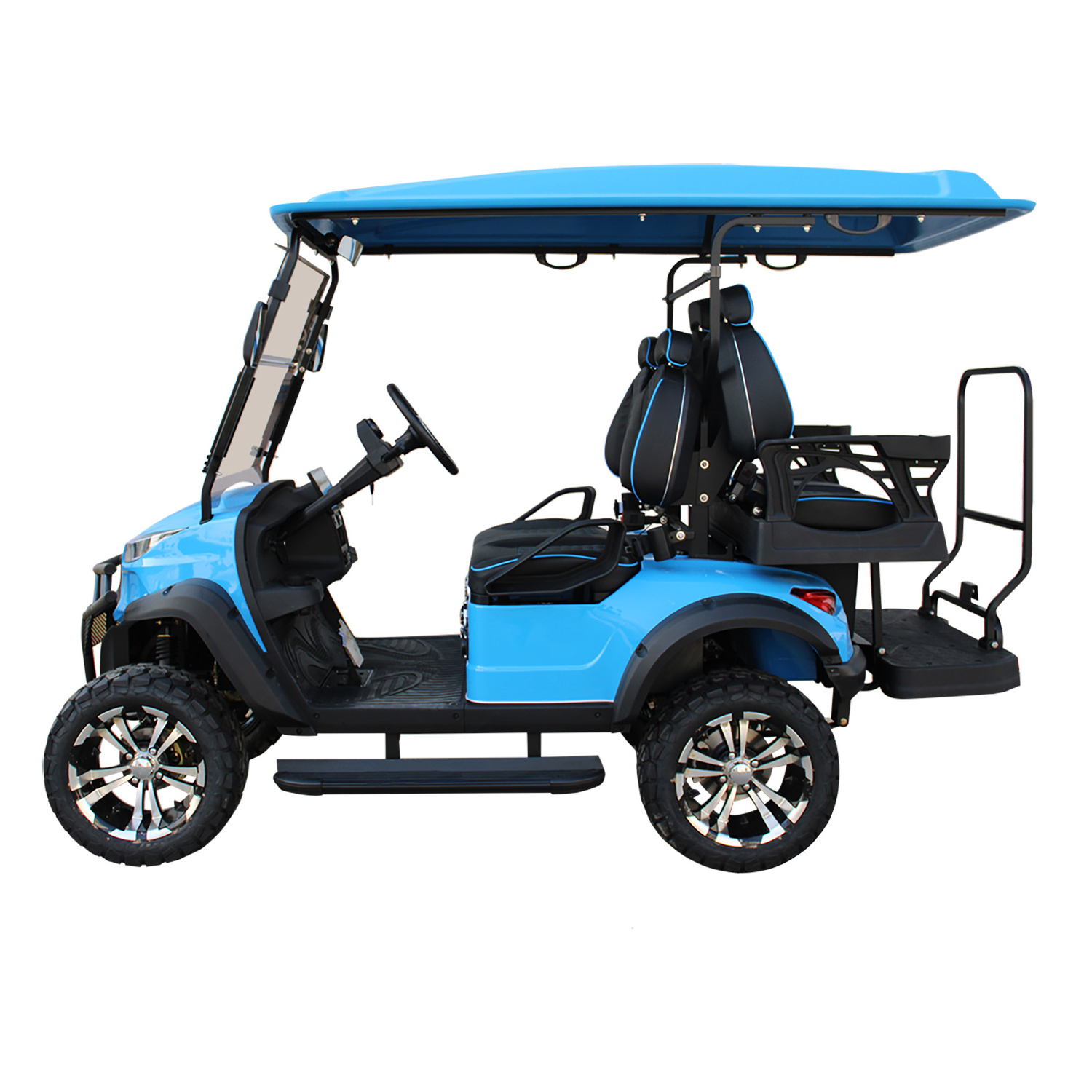 OEM Service Accepted 2+2 Seats Electric Club Car Classic Car And Golf Cart With Battery