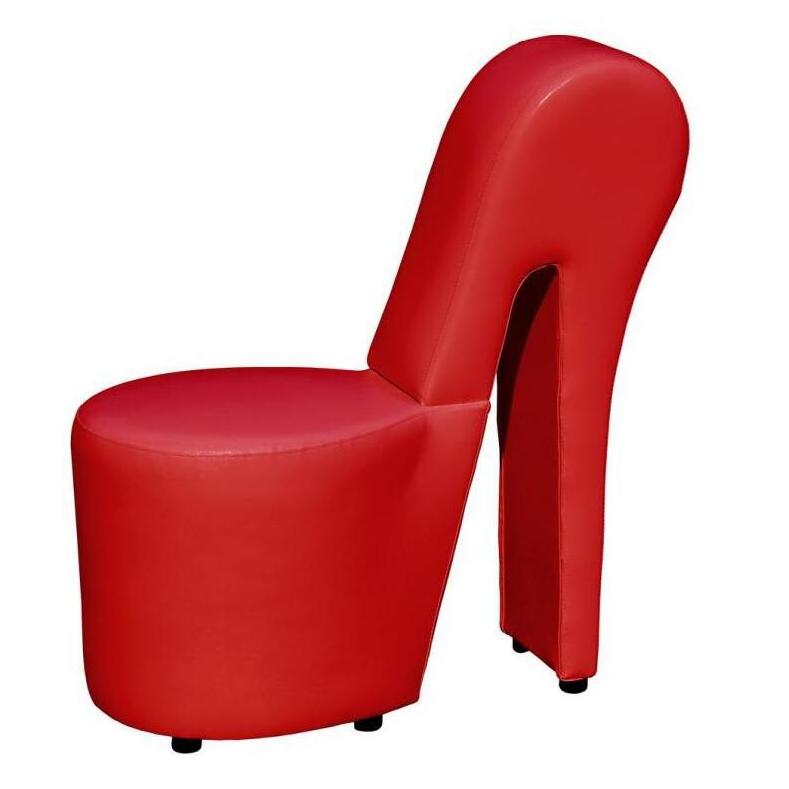 Newest style beautiful shape leather PU high heel chair