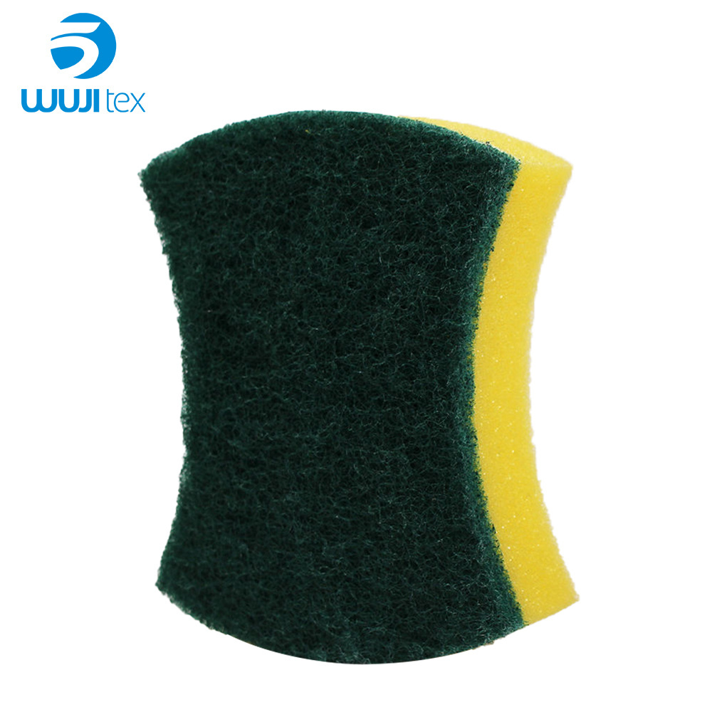 Multipurpose Hot Sale Custom Durable Thick Kitchen Biodegradable Cleaning Sponge for Washing Dishes Everyday Support Customized