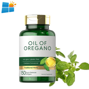 OEM/ODM/OBM 100% Pure Natural Organic Oregano Oil Capsules Non-GMO And Gluten Free Oregano Oil Softgel Capsules Immune Booster