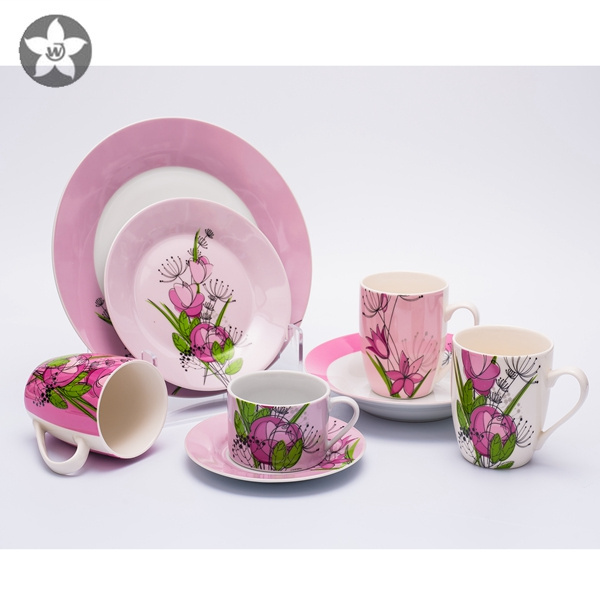 36 pcs porcelain dinner set Pakistan ceramic dinnerware for home