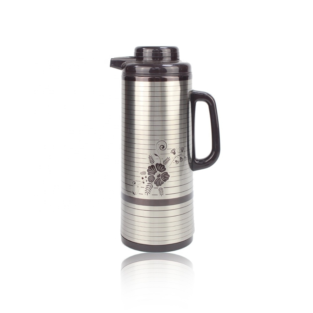 2020 Stainless Steel Body Thermos Glass Refill Vacuum Flask Jug Thermal Carafe