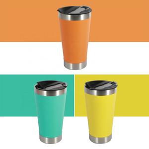 Wholesale 550ml 900ml Double Insulation Stainless Steel Car Cup Tumbler Beer Mugs With Built-In Bottle Opener