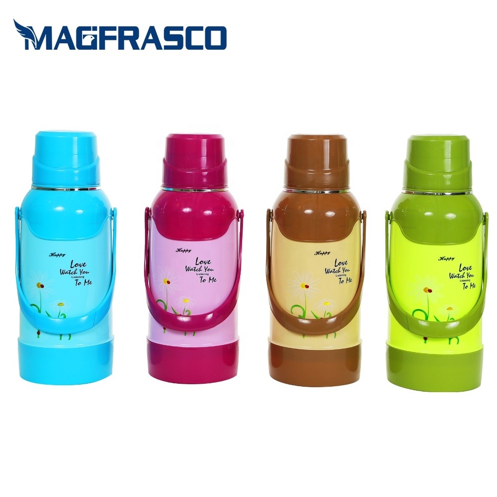 Custom Logo OEM  2L 3.2L Glass Refill Plastic Tea Coffee Water Thermos Jug with SONCAP