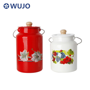 2L Arabic Enamel Coated Kettle Teapot Manufacturers New Design Enamel Teapot Kettle