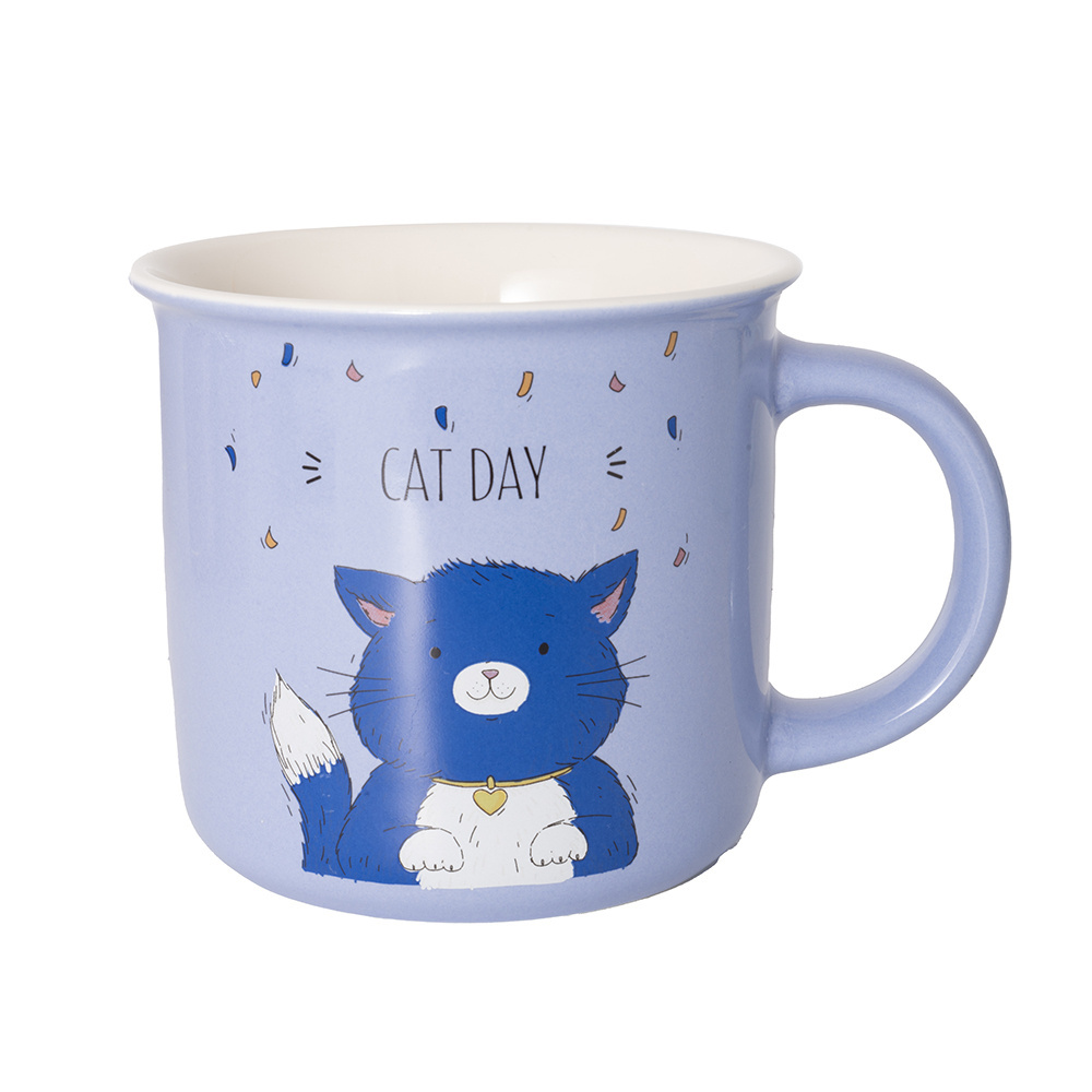 Enamel Imitation Ceramic Coffee Mug Tazas Con Diseno Regalo Taza Para Cafe