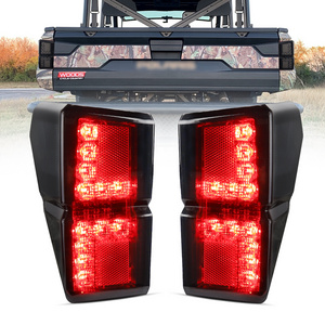 Aukma Smoke ATV Taillight Rear Left+Right LED Tail Light For Polaris Ranger 1000 XP CREW 2018-2021 2413766