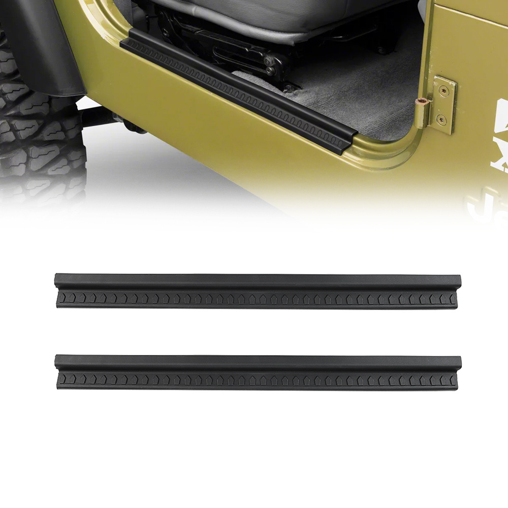 Door Sill Entry Guard Protection Fits For Jeep Wrangler TJ 1997-2006