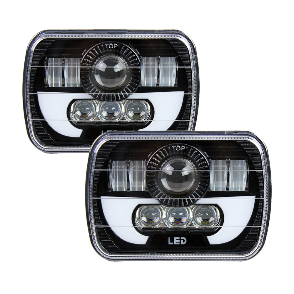 Brightest 5X7 Led Headlights 7X6 Led Headlights Square Off Road Led Headlights