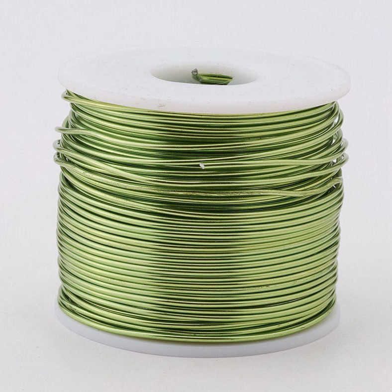 Customizable color 1mm 2mm craft Colorful aluminum wire for Jewelry making