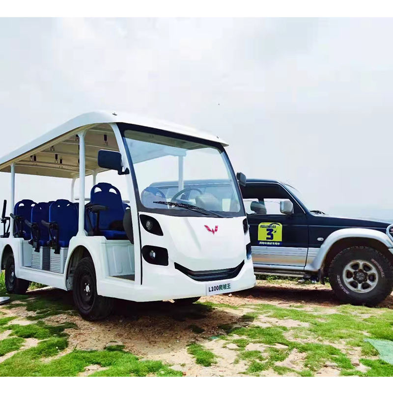 Cheap sightseeing shuttle buggy with low price manufacturer of 11 seat electric sightseeing vehicles