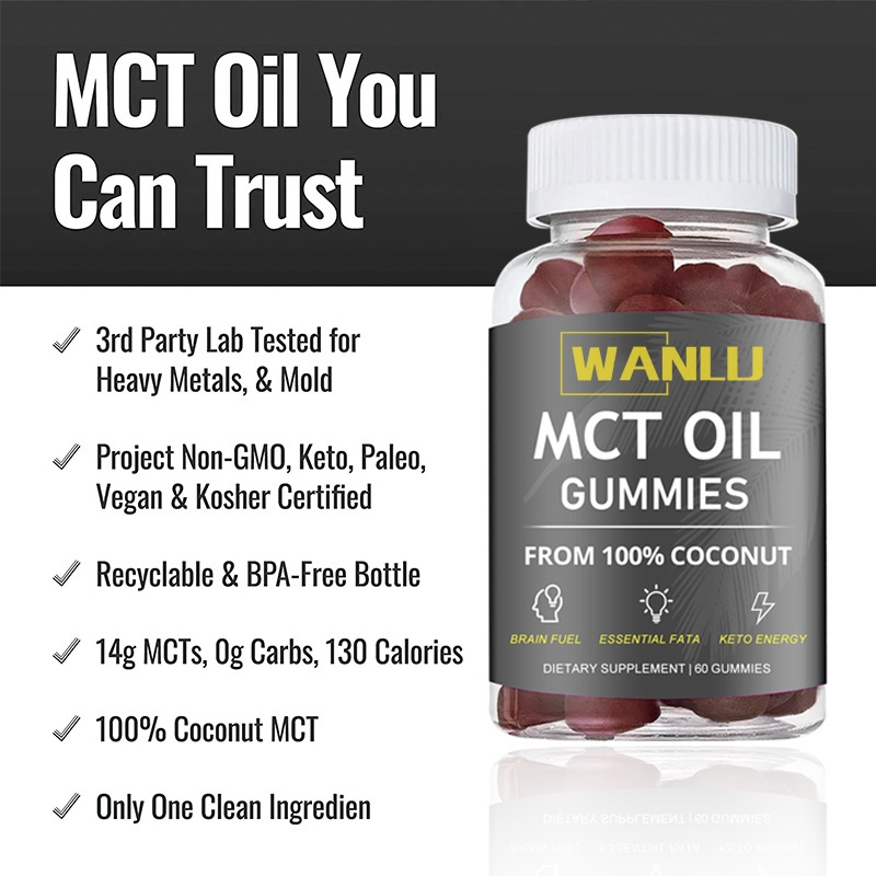 BULKSUPPLEMENTS.COM MCT Oil Softgels - Medium Chain Triglyceride,  MCT Oil Capsules - MCT Supplement, MCT Oil Pills