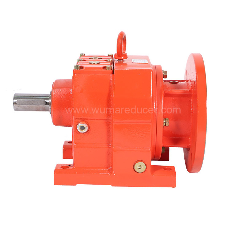 Professional Production R Series 3 Phase AC Electric Inline Helical Gearbox Motor Speed Reducer